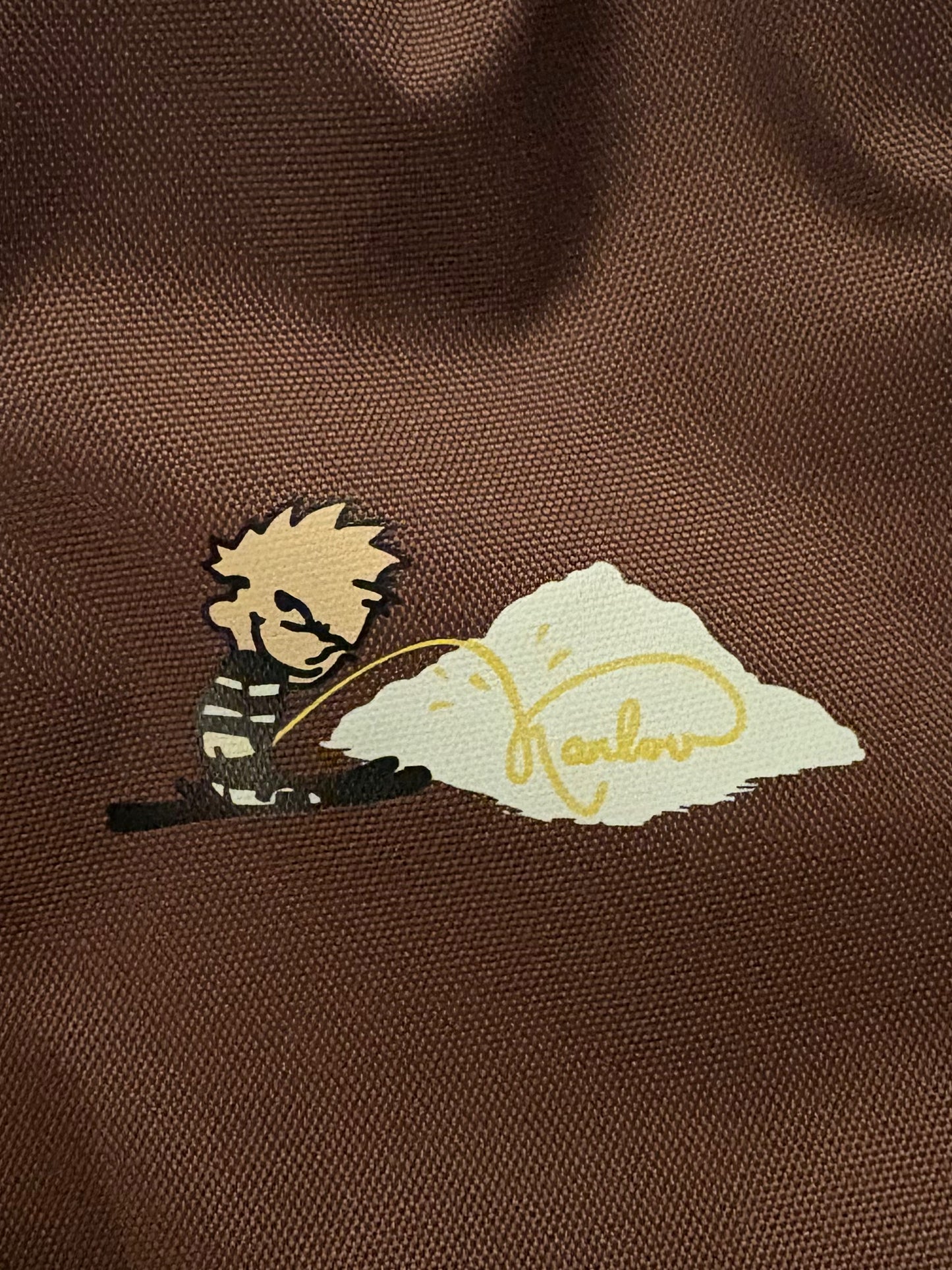 piss kid shit brown basic pant