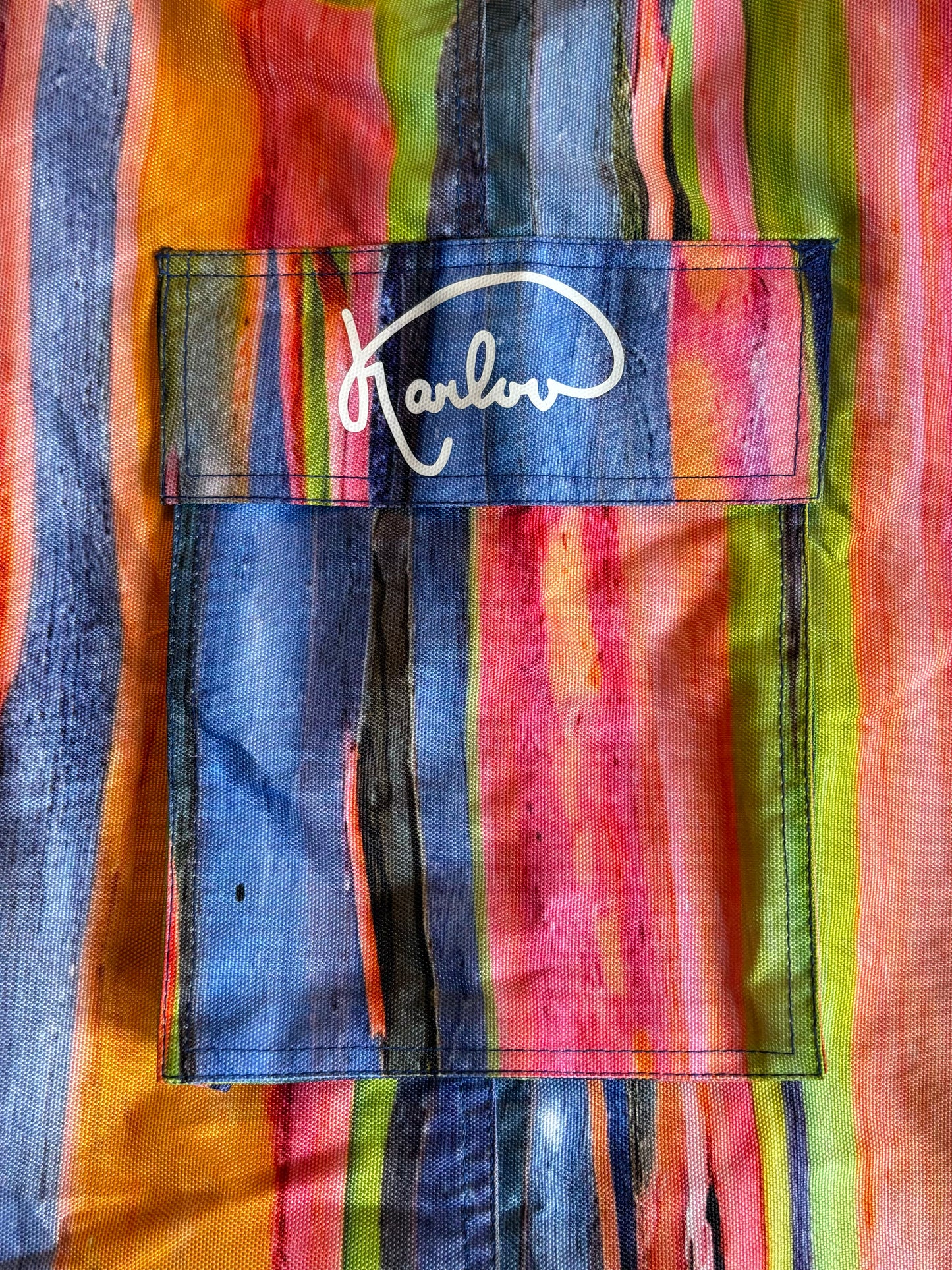 rainbow tree bark basic pant