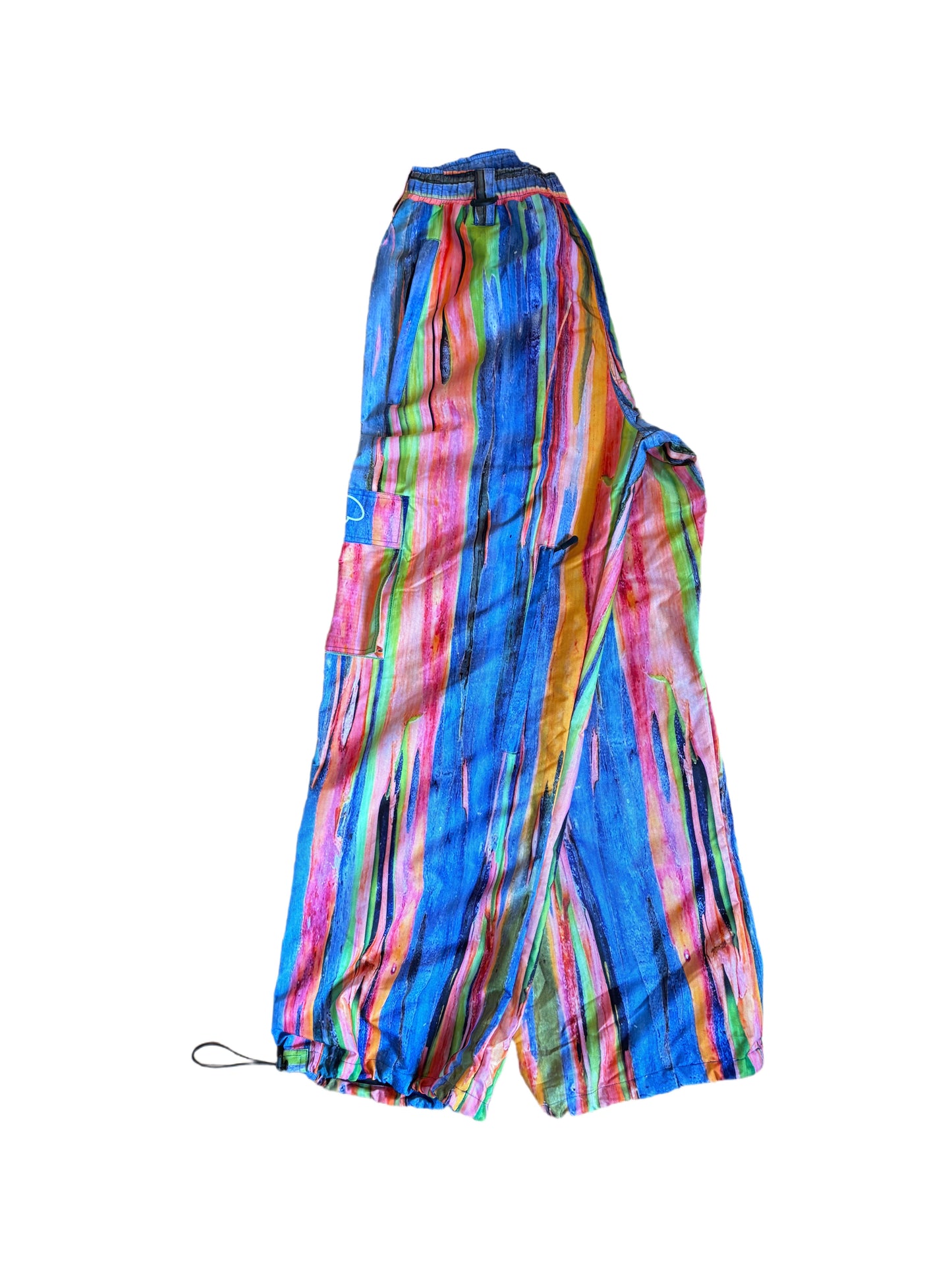 rainbow tree bark basic pant